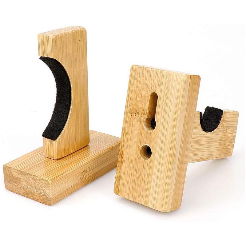 2 Stuks Houten Honkbalknuppel Display Houder Rack Draagbare Wall Mount Rack Stand Met Montage Kit Eenvoudig Installeren: C