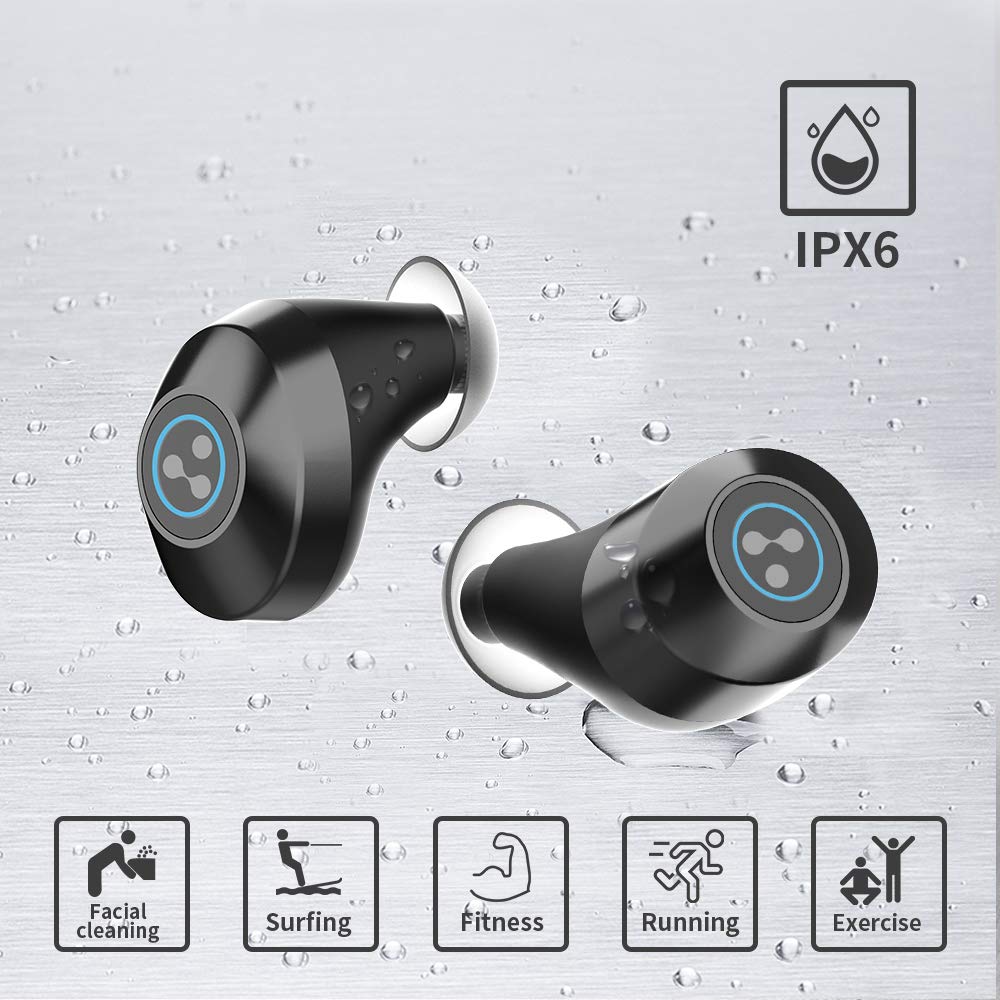 SYLLABLE S105 TWS Bluetooth Earphone True Wireless Stereo Earbud Waterproof Bluetooth Headset Syllable S105 for Phone