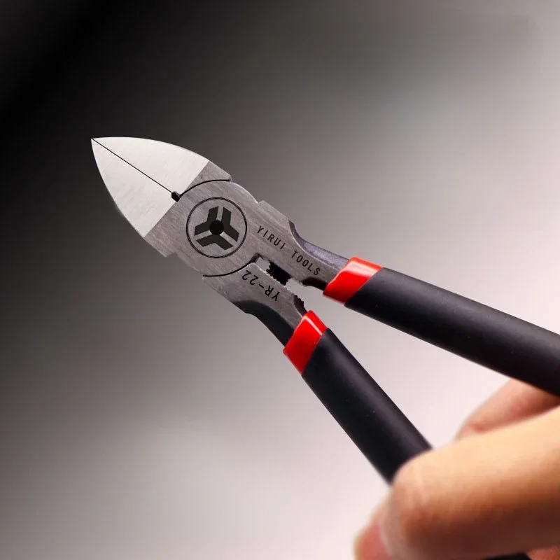 Koolstofstaal Precisie Scherpe Snijtang Mini Multitool Diagonale Tang Model Assemblage Snijtang Professionele Knipsels Afschuiving