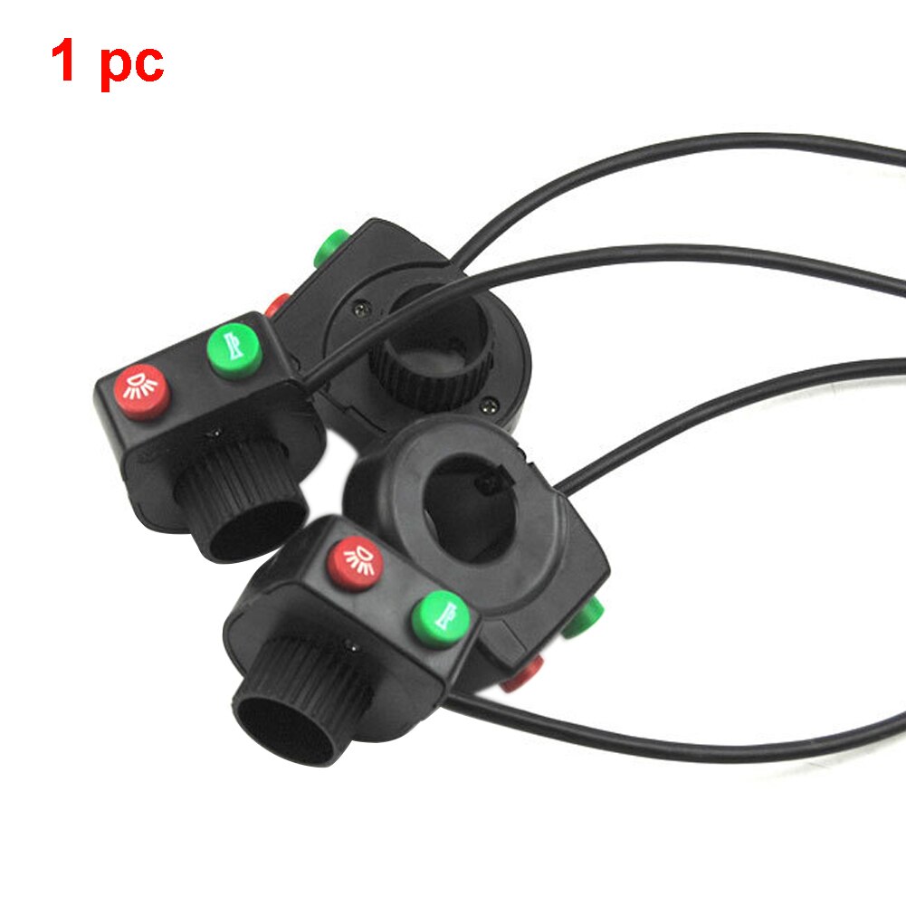 Accessories Motorcycle Part Universal Push Button Horn Led Auto Electric Signal Easy Install Fog On Off Light Switch Headlight
