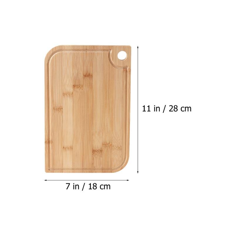 1pc Kitchen Cutting Board Useful Chopping Board Kneading Board Solid Wood Cutting Board "Panel Cutting Board"
