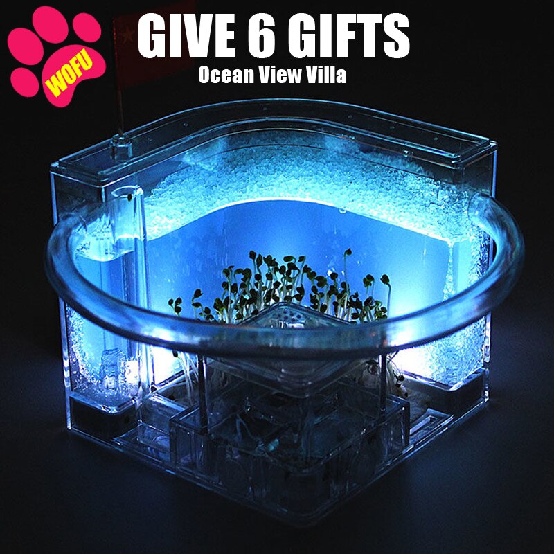 WOFUWOFU Lnsect Hotel，Ant Farm，Ant Glow Ocean View Villa Big Ants House Ant Nest Villa Insect Pet Anthill