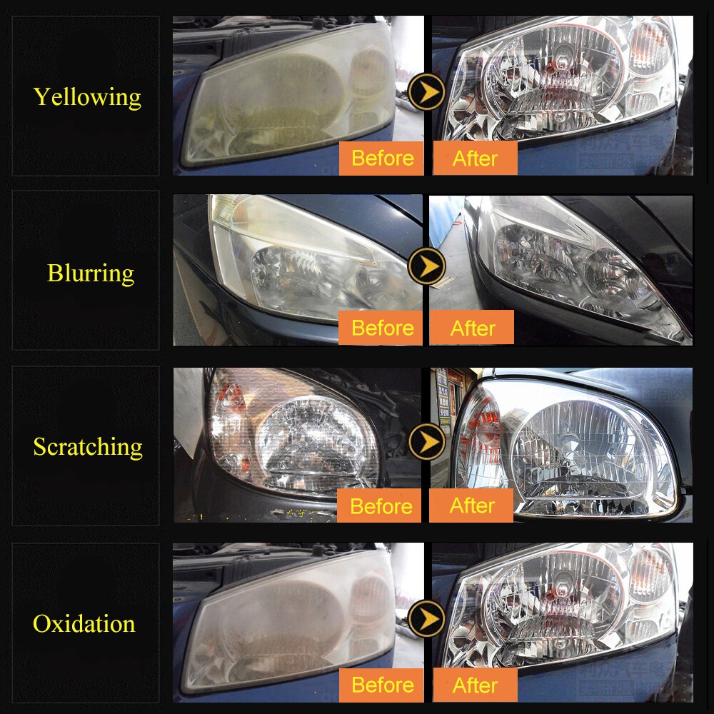 2 Cover Car Headlight Refurbished Atomizing Cup Car Headlight Lens Restoration Kit Polishing Tool Restorer System Polishing Tool