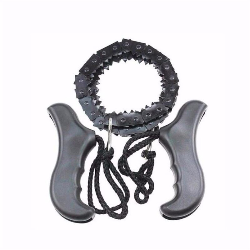 Manual Logging Saw Chain Lumberjack Sawmill Saw Outdoor Logging Tools Manual Sawing Wood Stainless Steel Accessories E12142