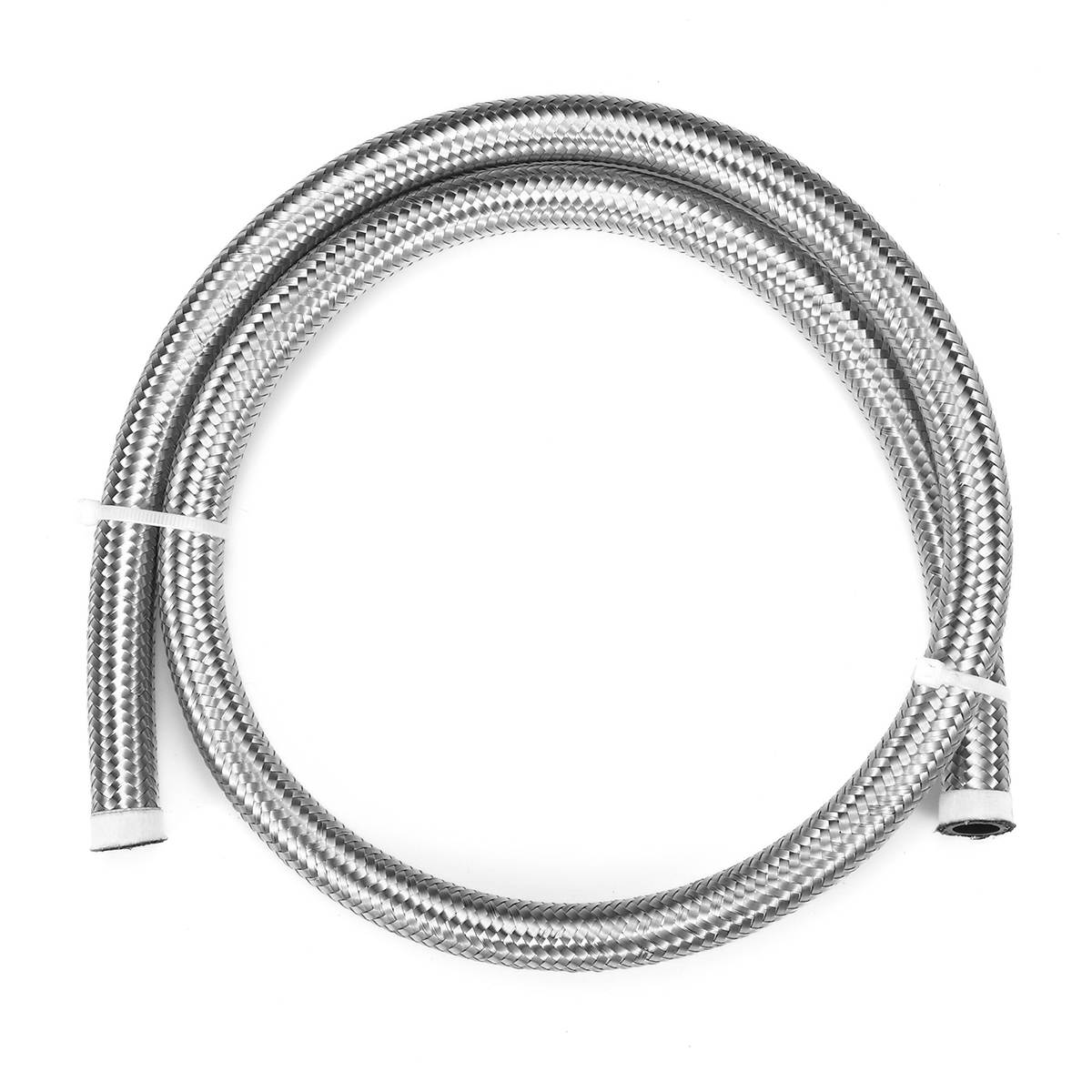 1M Braided Fuel Line Racing Hose Stainless Steel Oil/Fuel Hose Line With Hose End Fittings Kit Oil Cooler Pipe Cooling System