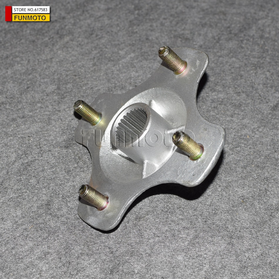 rear left wheel mounting bracket wheel Hub hub / flange / hub element of JS250/JIANSHE 250 ATV