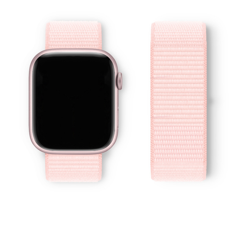 Correa de nailon para Apple Watch Band Ultra 9 8 7 SE 6 5 3 38MM 42MM 40MM 44MM accesorio para reloj inteligente pulsera iWatch serie 45MM 41MM: XXL / Azul