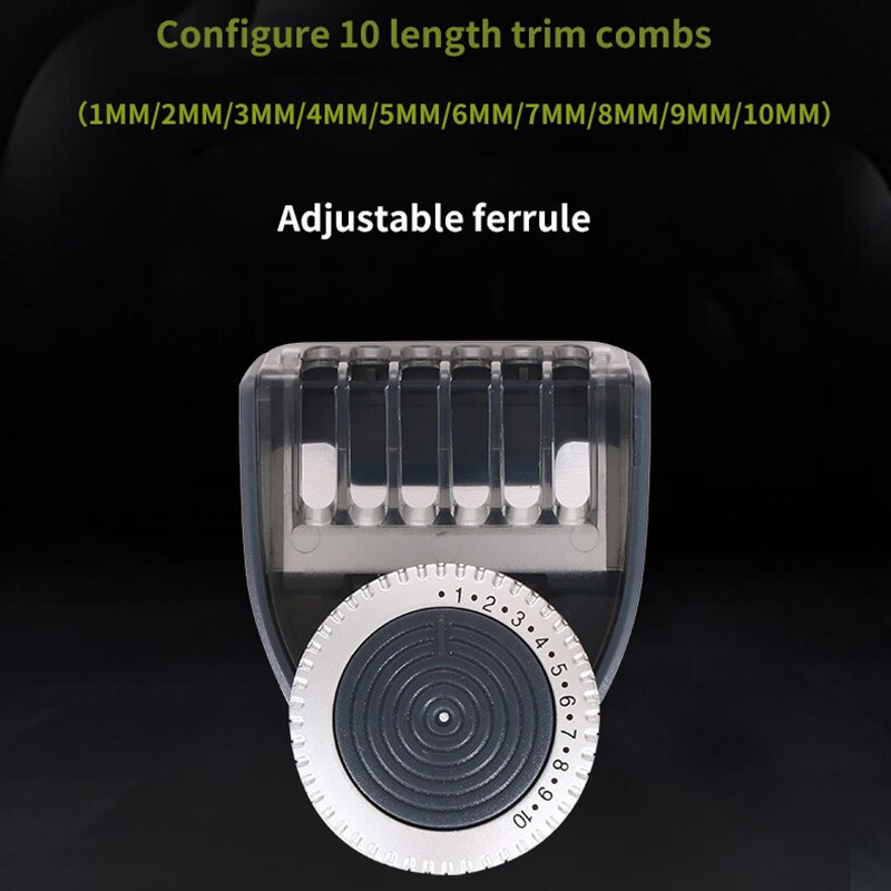 VGR V-043 rasoir électrique 2 en 1 petite tête T barbe garniture USB charge mâle et femelle rasage nez tondeuse