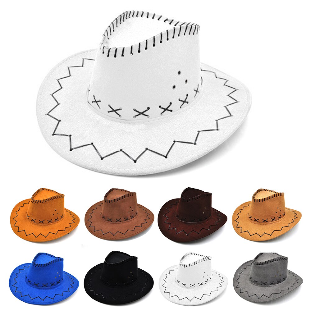 Sombrero clásico de vaquero de paja alto para niños Jacobson Hat Company  0789610978199