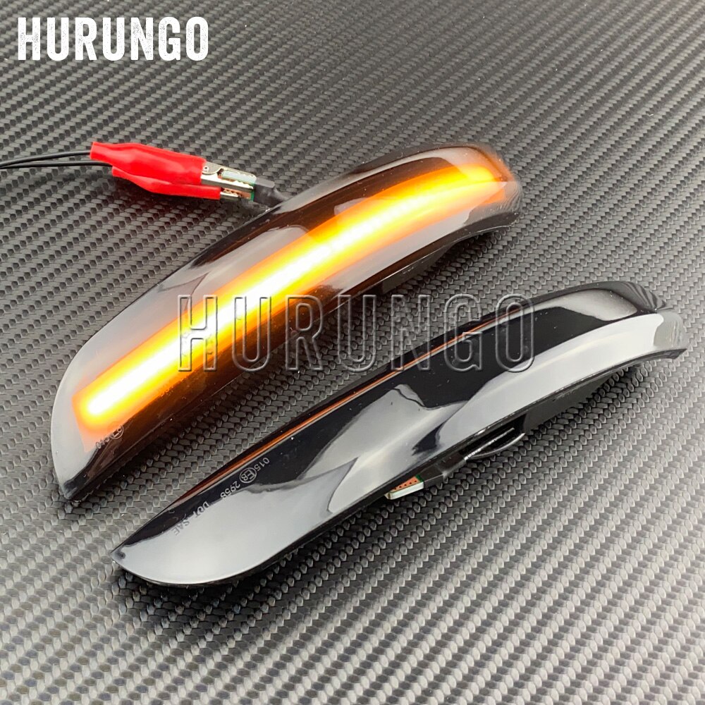 2 Stuks Dynamische Blinker Led Knipperlichten Zijspiegel Indicator Voor Ford Escape Kuga Ii Ecosport -