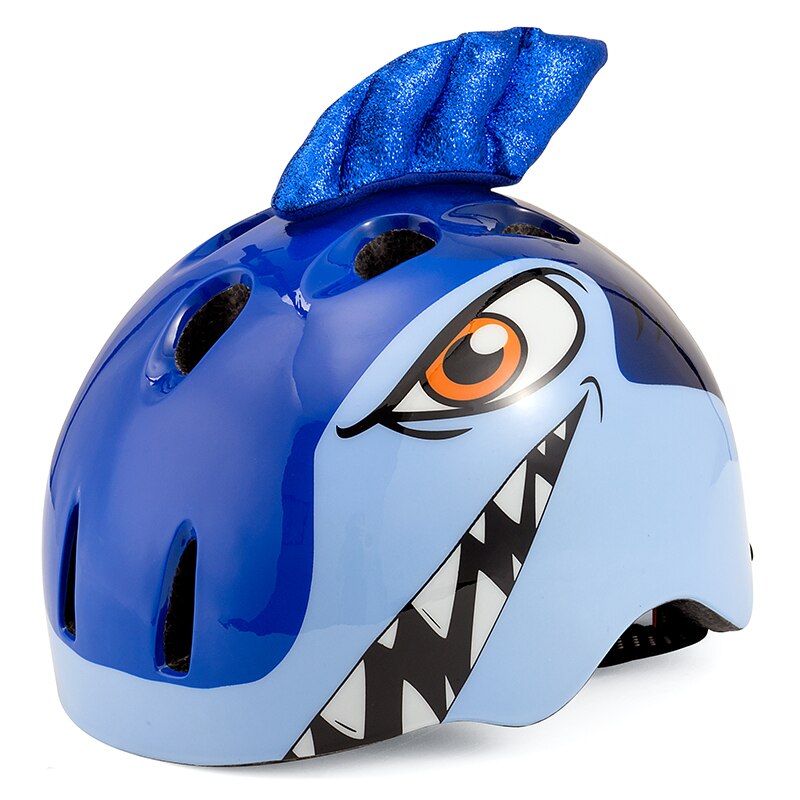 5-10 Jaar Cartoon Kids Fiets Helmetscity Racefiets Hoofddeksel Jongens Meisjes Outdoor Sport Schaatsen Kinderen Fietshelm: Blue