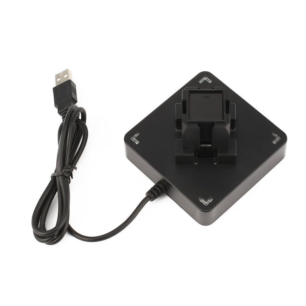 4 in 1 mini quad vertikal-ladestation für nintendo switch joy-con controller, usb-ladestation mit led-anzeige