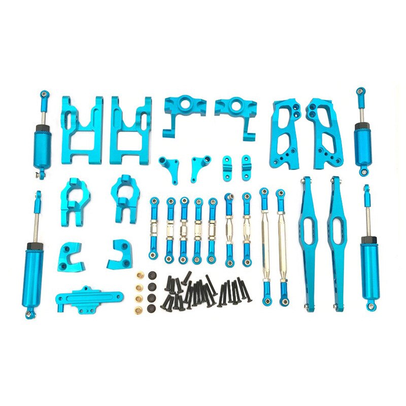 Upgrade Accessoires Kit Voor Feiyue FY03 Wltoys 12428 12423 1/12 Rc Buggy Auto Onderdelen: blue 03