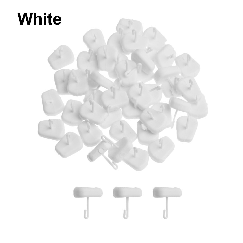 50Pcs Carp Corn Bait Pop Up Hair Rig Stop Fishing Tackles Boilies Bait Stopper With Micro Fishing Hook Stops Beads Accessories: white