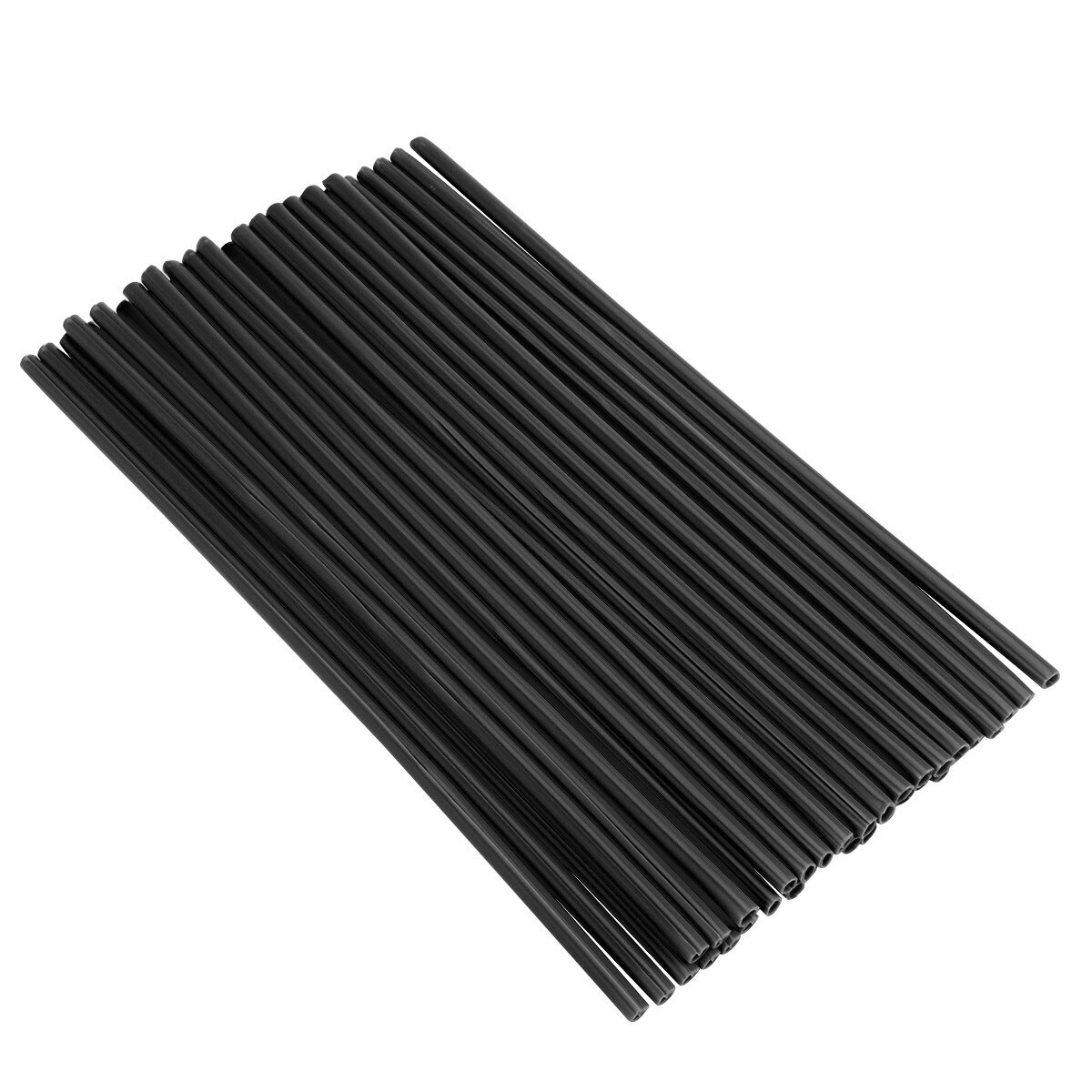 75 PCS Bike Spoke Spoke Skins Covers Motorcycle Motocross Dirt Bike MTB Wheel Rim Spoke Wraps Protector Kit (Black): G