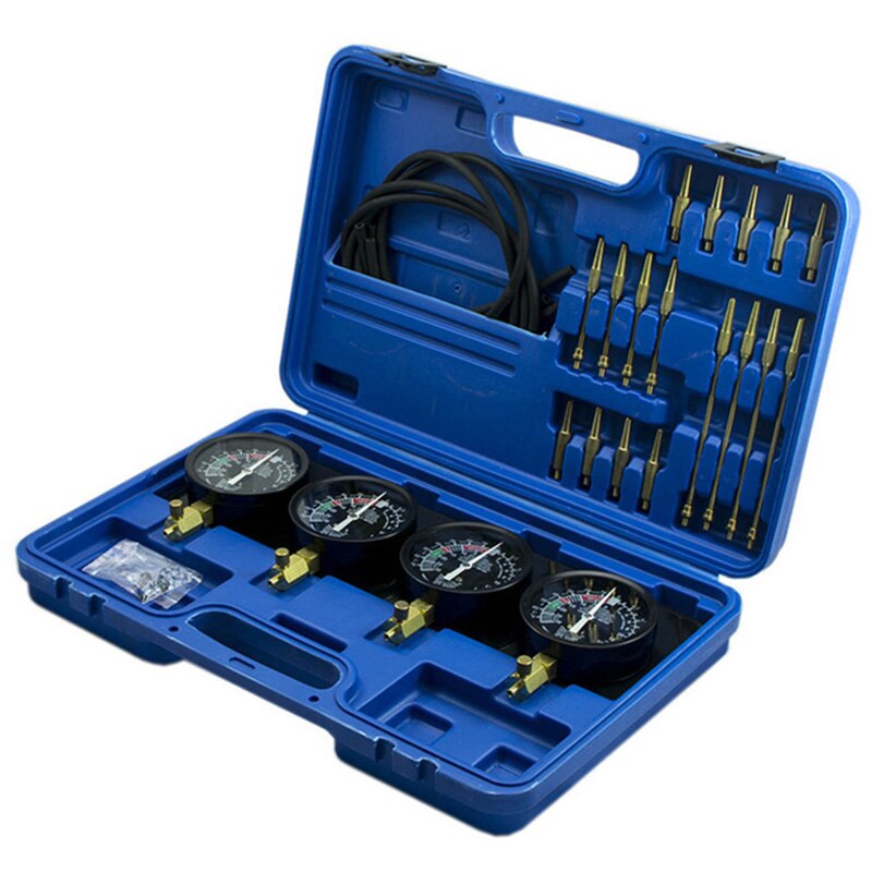 Draagbare Brandstof Vacuüm Carburateur Synchro Universele Auto Sync Gauge 4 Meters Tool Balancer Gauge Kit motorcycle fueltech