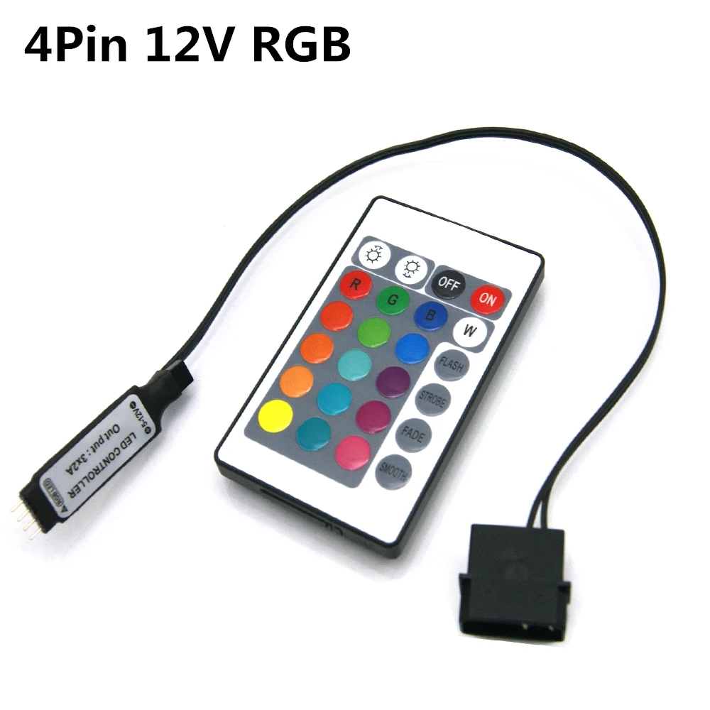 Rgb rf Regler molex 3Stift 5v LED licht netzteil 4Stift 12v D-RGB Splitter schnitts telle synchronisieren Hub pwm für Computer lüfter
