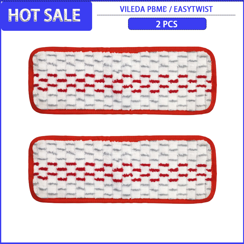Almohadillas de microfibra para fregona de suelo, repuesto para Vileda EASYTWIST, paño de mopa, trapos, repuestos de limpieza, accesorios: Gris oscuro
