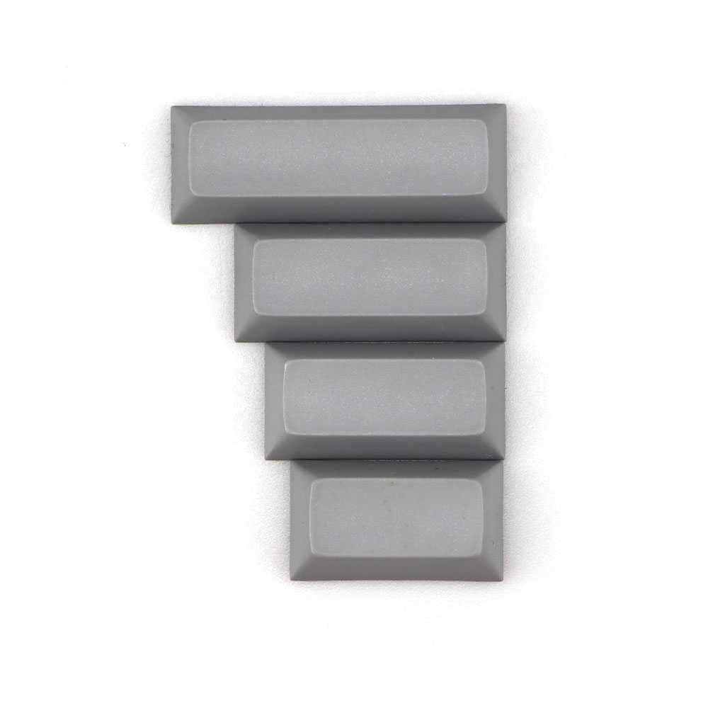 blank dsa pbt keycaps 2.75U/2.25U/2U/1.75U for cherry mx switches mechanical keyboard keycap: Grey