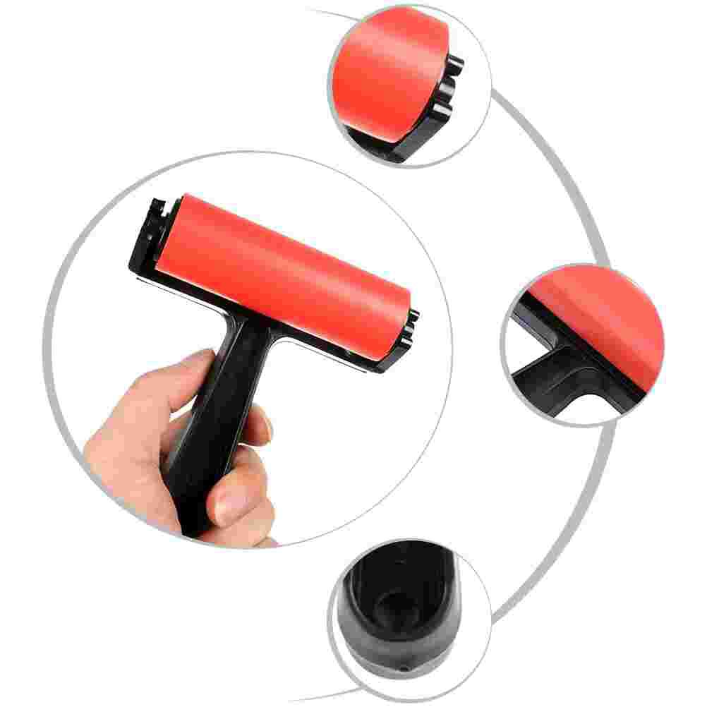 2Pcs Diamond Drawing Rollers Plastic Printmaking Rollers Painting Supplies