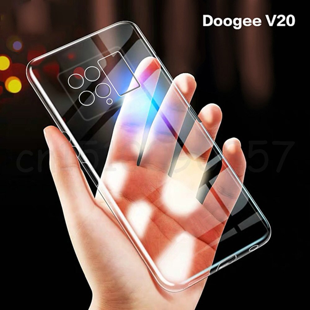 Oodgee-強化ガラススクリーン用の3 in 1シリコンガラスカバー,強化ガラスプロテクター,doogee v20デュアル5g cousqe funda,6.43&quot;