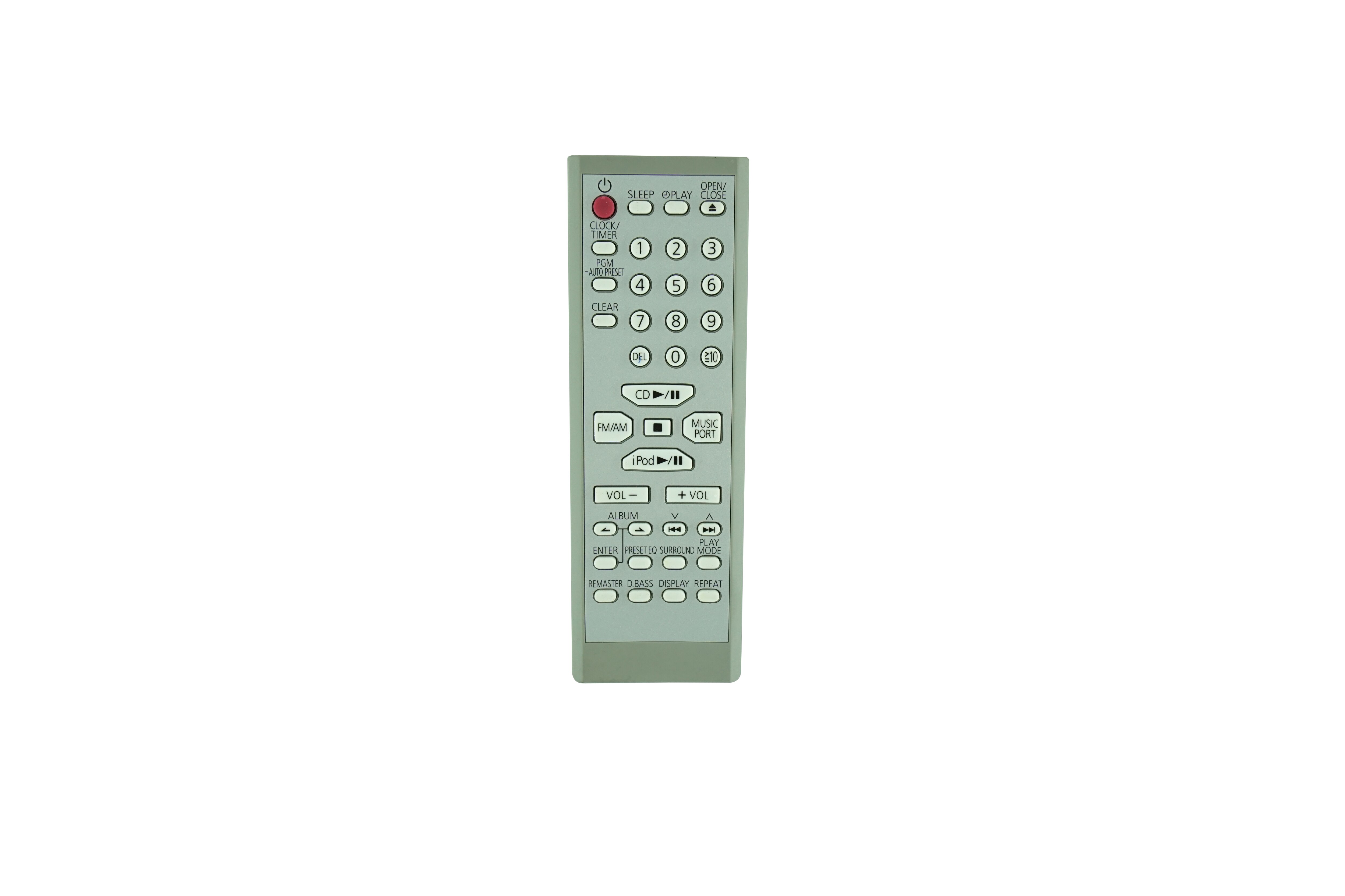 Télécommande pour Panasonic EUR7711110 EUR7711170 système stéréo de CD Micro Hi-Fi SA-EN15 SC-EN17 SC-EN17PC SC-EN36EB-S SC-EN38P