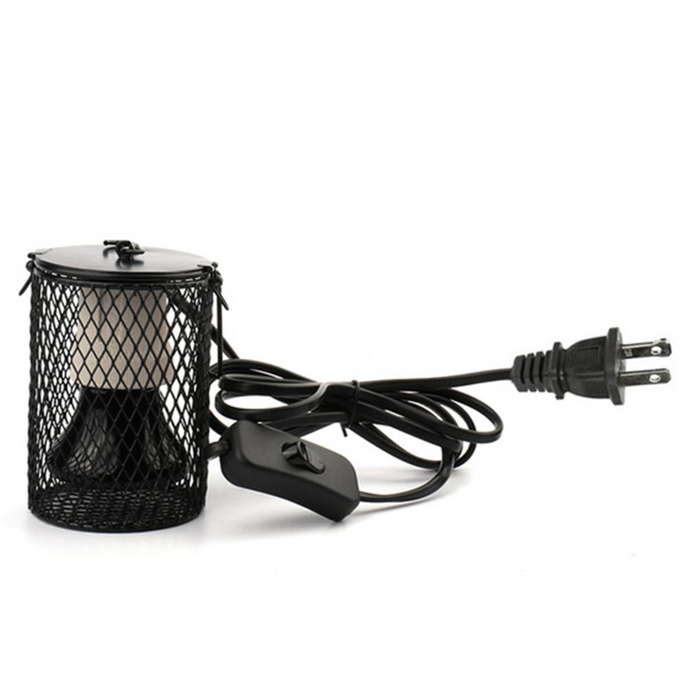 Warmte Schijnwerper Keramische Verwarming Reptiel Warmtelamp Reptiel Ver Infrarood Lamp Lampen Amfibieën Hagedissen Temperatuur Controller: US 110V