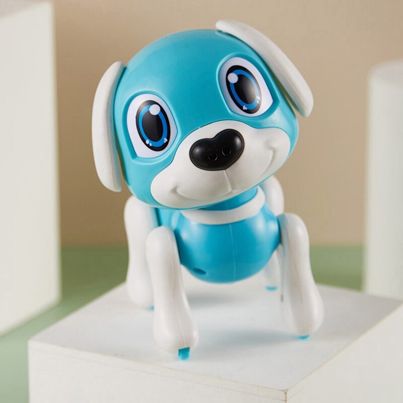 Tegneserie robot hund gestus sensor hånd kontrol induktion efter rc sød tracker legetøj til jul