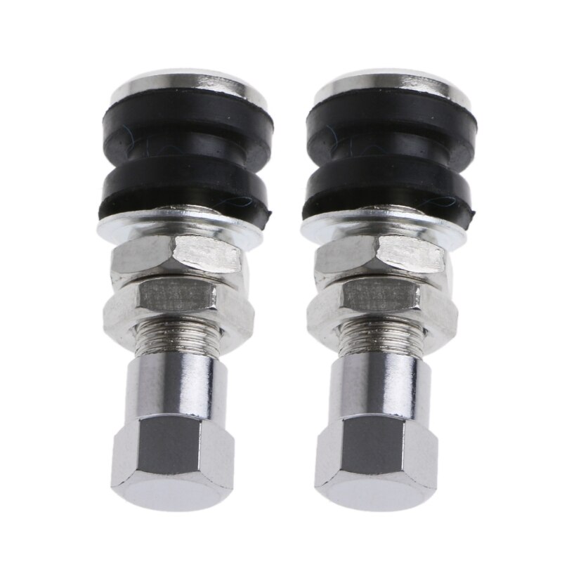 1 Pair Tire Wheel Valve Tubeless No Tube Stem Motorcycle Car Bike ATV Bicycle for car accessories