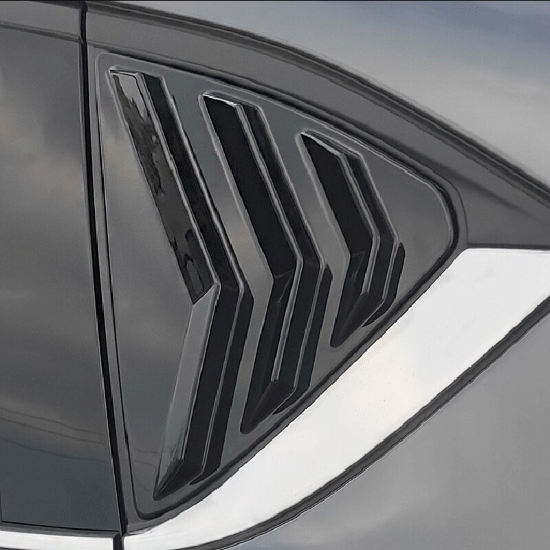 Rear Quarter Side Window Louvers Vent Cover Trim P... – Grandado