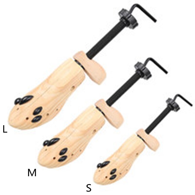 2 STUKS FSC® Houten Schoenspanners voor de maten 35 tot 38 | Voorzien