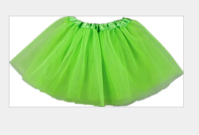 Jupe tutu élastique pour filles, vêtements de danse de Ballet, Mini jupe pour fête d'anniversaire, danse, 3 couches en Tulle pour enfants de 2 à 8 ans: Or