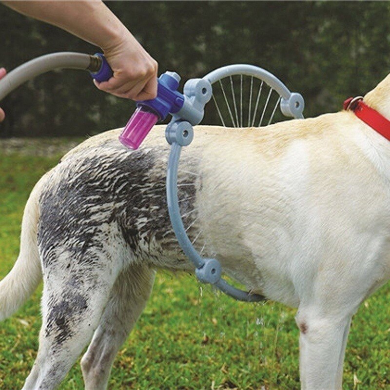 Lave-linge à 360 degrés pour animaux de compagnie, bain et douche, accessoires pour chiens