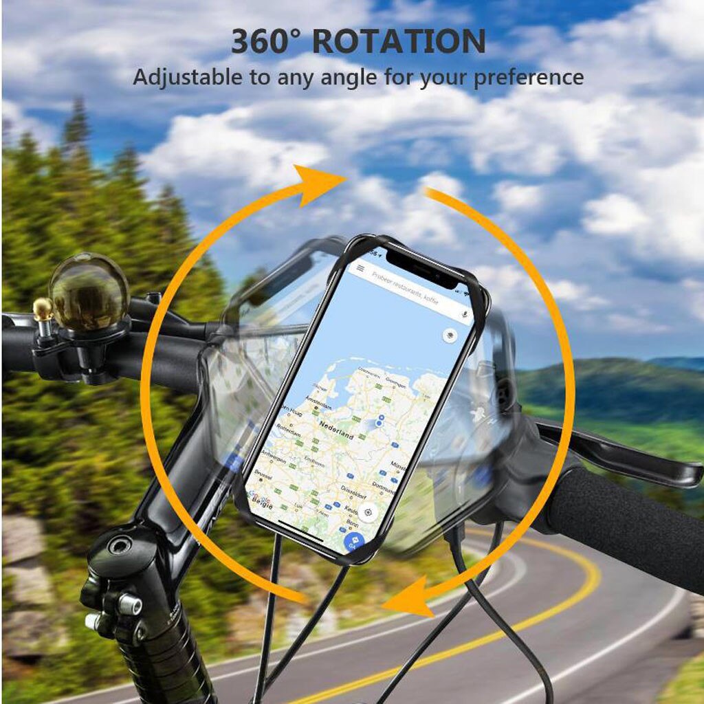 360 ° Rotation réglable vélo téléphone montage vélo guidon support pour téléphone vélo guidon Mobile support pour téléphone support #55