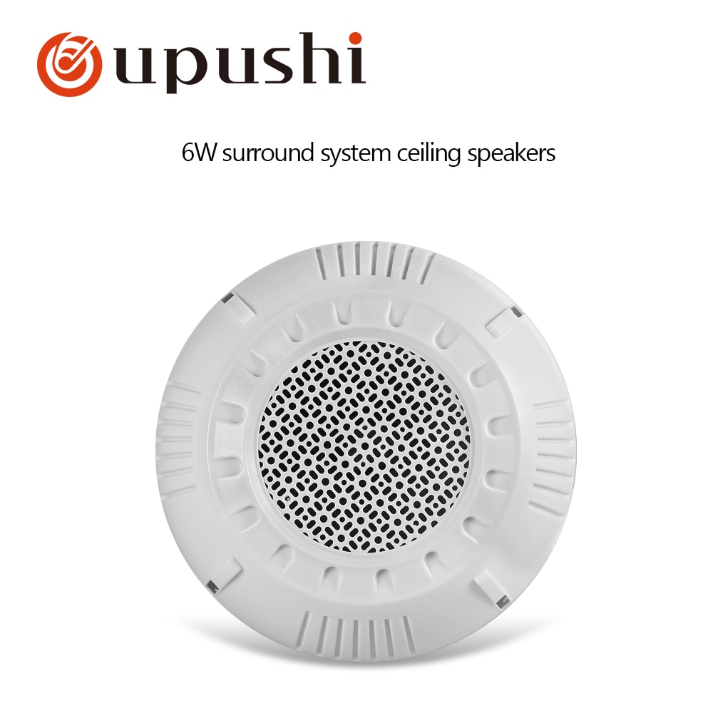Oupushi  cl657 3-6w 4.5 tommer surround system lofthøjttaler, der bruges til pa-system og baggrundsmusiksystem