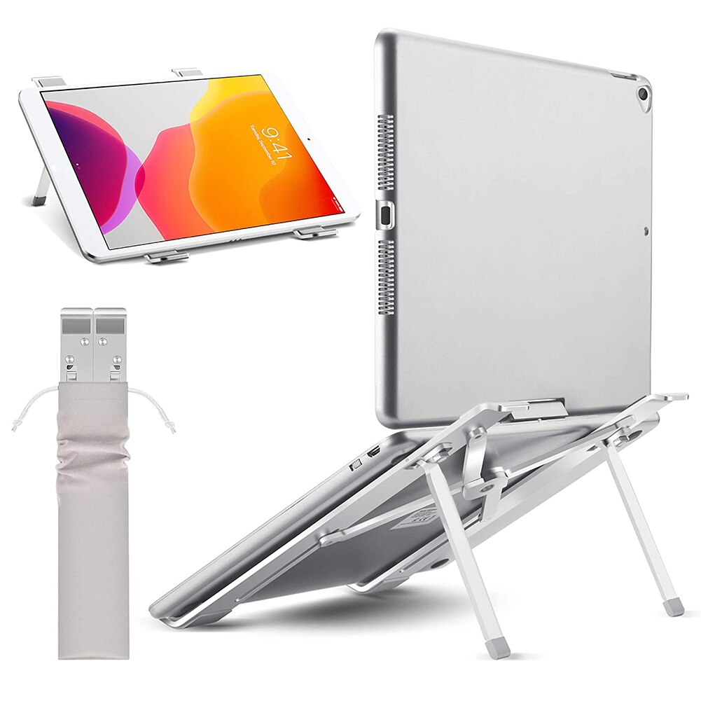 Alloyseed Opvouwbare Laptop Stand Hoogte Verstelbare Draagbare Aluminium Tablet Notebook Riser Beugel Cooling Houder Voor Macbook Air