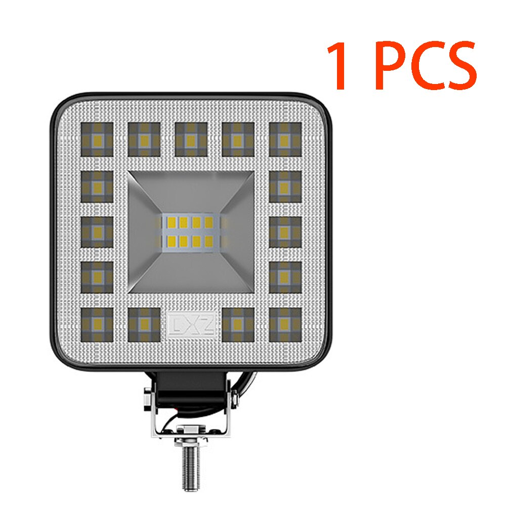 Mini 29/23LED 87W 69W LED Work Light Bar Square Spotlight 12V 24V Offroad LED Light Bar For Truck Offroad 4X4 4WD Car SUV ATV: 1 pcs 23LED 69W