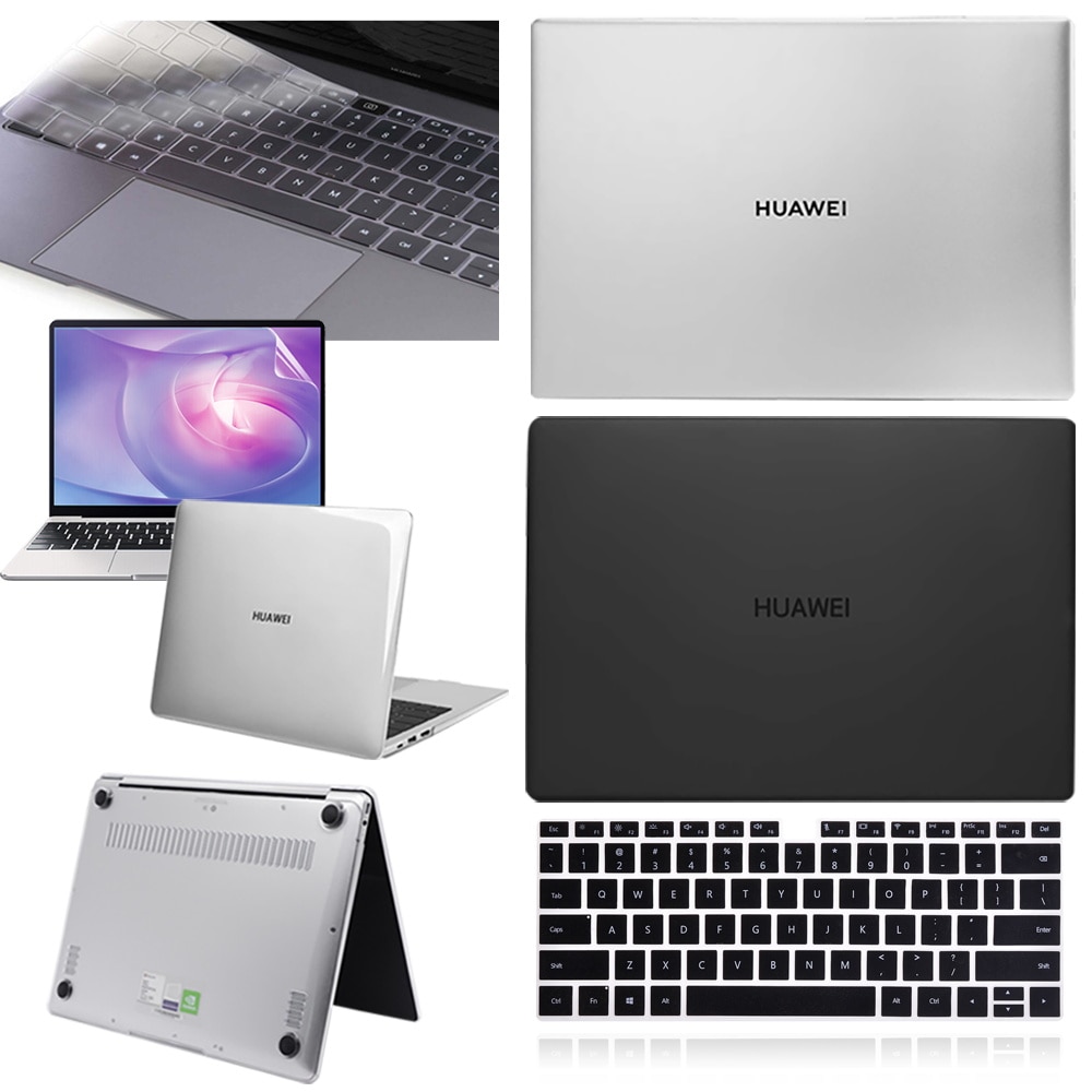Funda de portátil para Huawei MateBook D14/D15/13/14/X Pro 13,9/X /MagicBook 14/15/Pro 16,1, película de teclado y Protector de pantalla