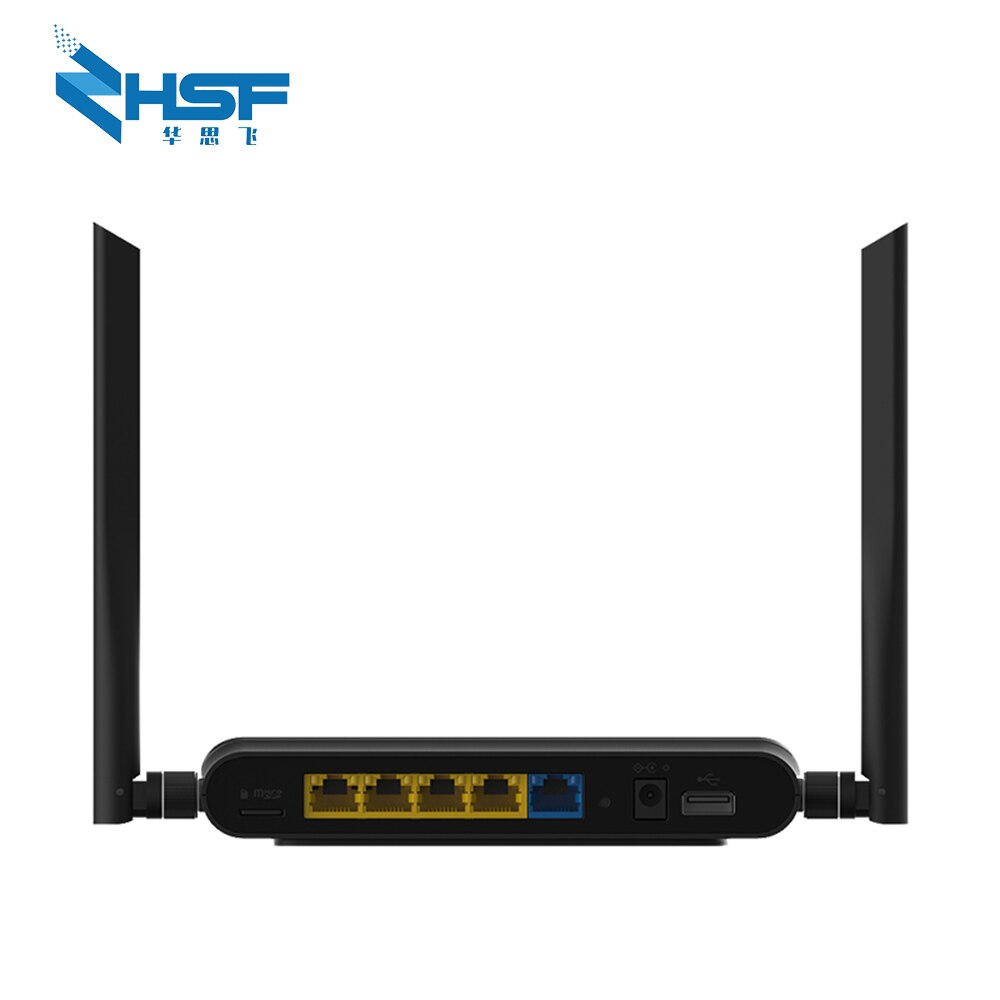 5 porte senza fili di wifi router usb 5ghz gigabit 802.11ac doppio gruppo musicale PPPoE accesso punto wifi maglia qos vpn forte segnale di vendita Calda