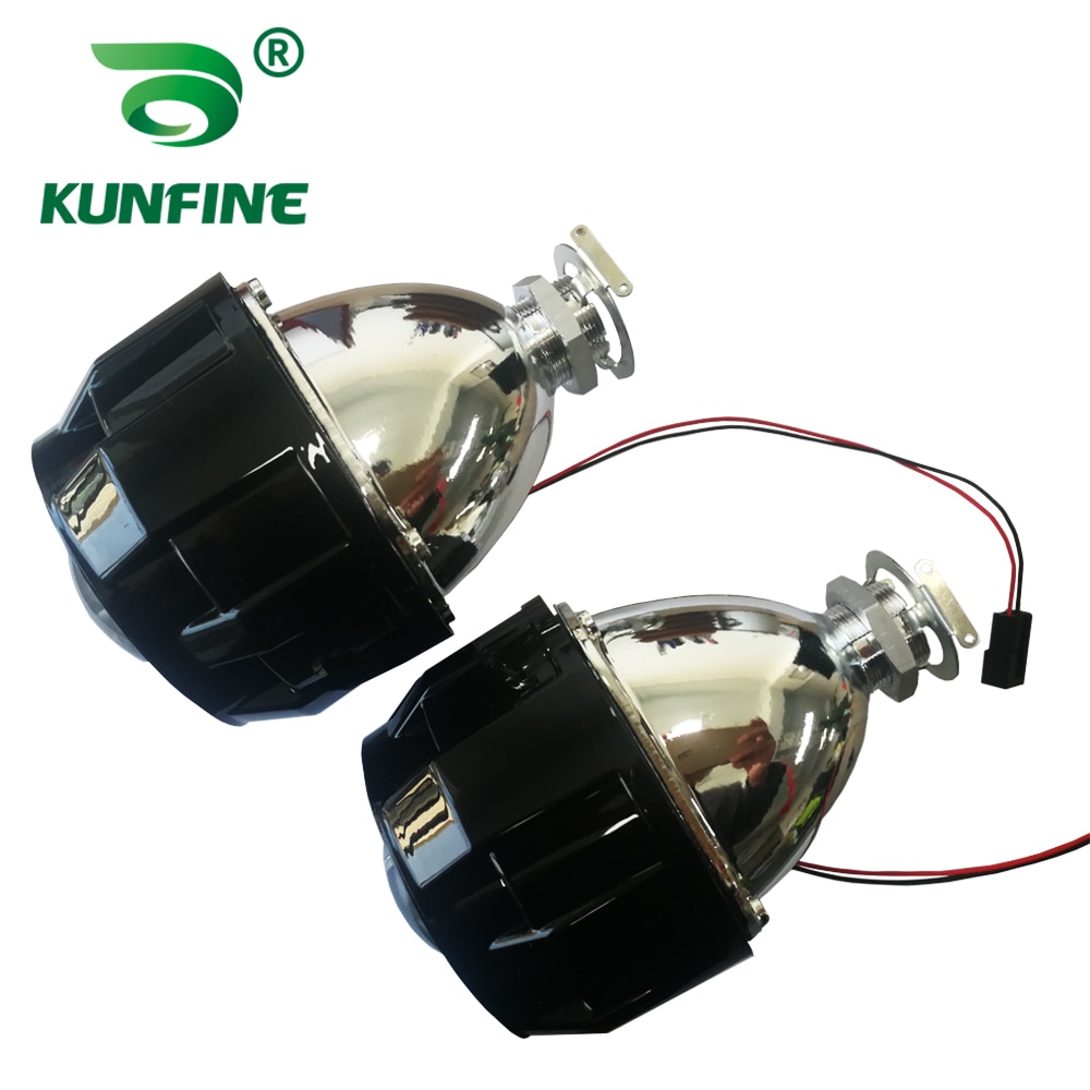 2 Stks/partij Lhd/Rhd 2.5 Inch Bi-Xenon Hid Projector Lens Lijkwaden Auto High/Low Beam Voor auto Koplamp Halogeen Of Xenon Lamp