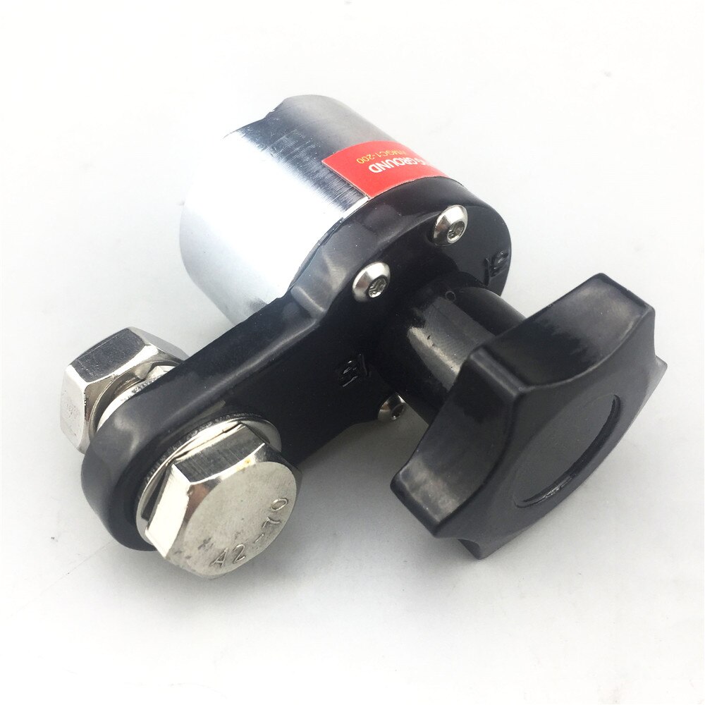 MWGC1-200 Magnetic Welding Ground 200A Soldering Grounding Clamp Iron Welding Machine Neodymium Magnet Magnetic Connector