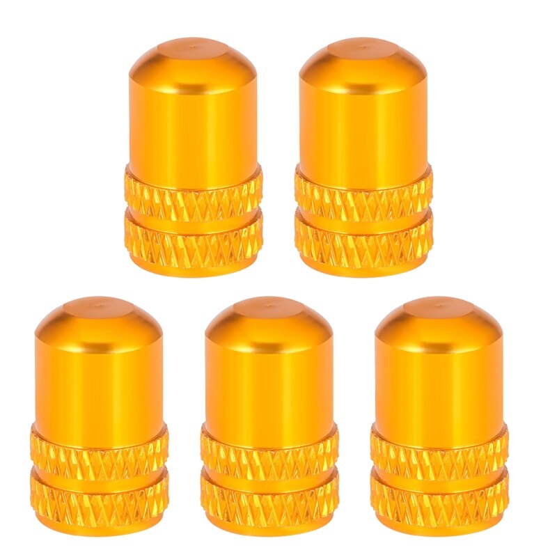 Schrader or Presta Bicycle Valve Cover, 5 Packs, Optional A/vf/v, Lightweight, Rough Erosion for Car Motorcycle 2022: GD-S