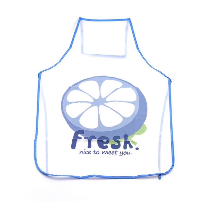 delantal Unisex de frutas encantadoras, sin mangas, impermeable, antiaceite, delantales, babero de cintura, delantal para mujeres, para cena, , cocina, babero: Mangosteen