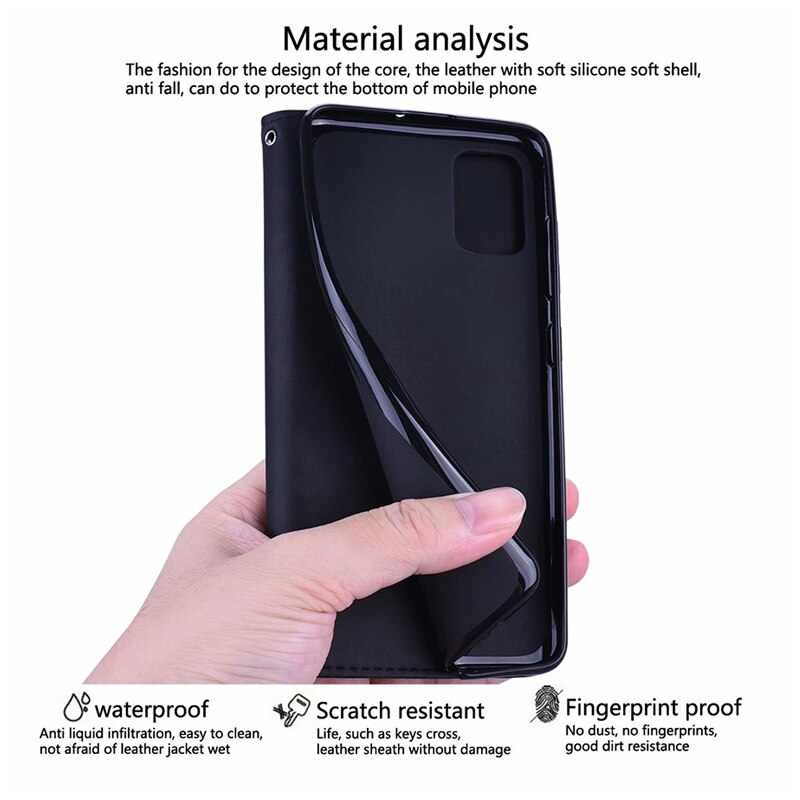 For Huawei nova 5T Case For On nova 5T 5 T Coque Matte Glossy Kickstand Wallet Case For Huawei nova5T Book Flip Cover Case