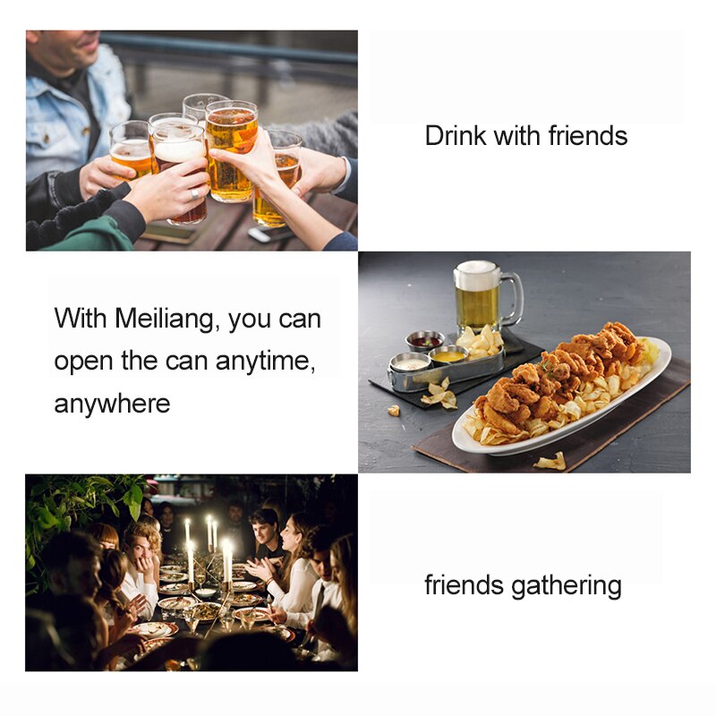 Openers Go Swing Topless Beer Can Opener Beer Bottle Top Drafter- Multifunction Tool Can Opener Kitchen Opener