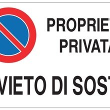 Segnaletica, cartello stradale proprietà privata, Stock Photo | Adobe Stock