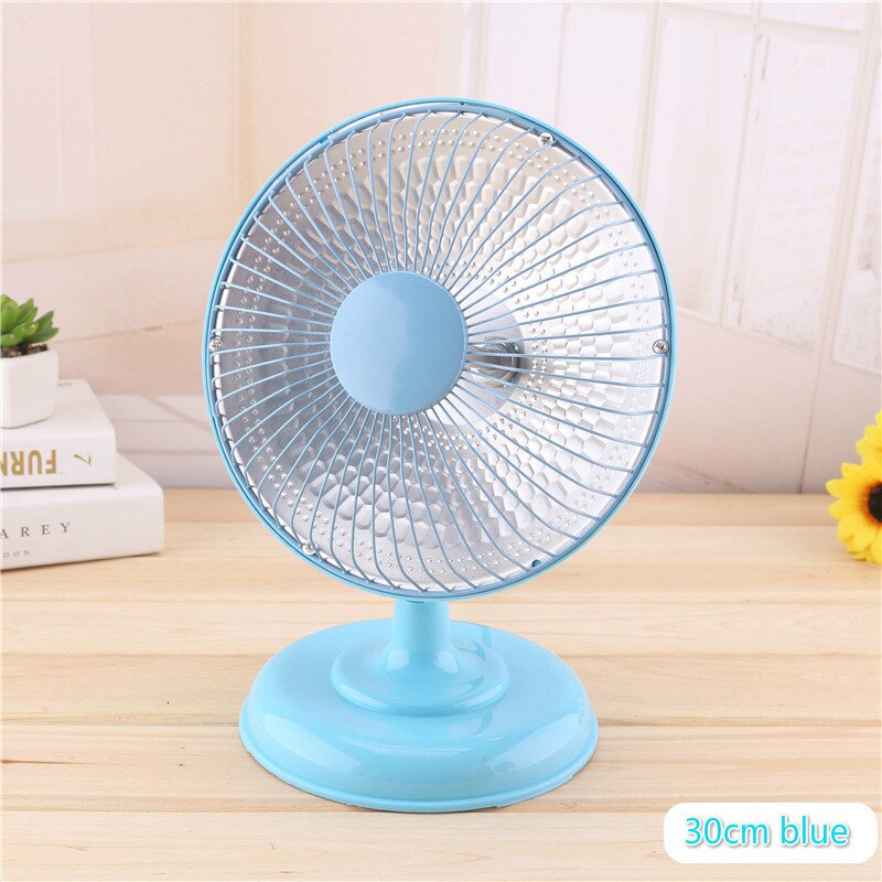 Portable Electric Air Heater Warm Fan 220V 200W Space Home Office Winter Warmer Fan Air Heater Stove Radiator Warmer Machine: 30 cm blue
