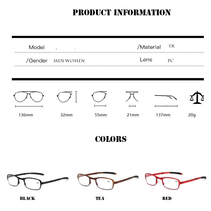 MOLNIYA-gafas de lectura para hombre y mujer, lentes plegables con montura TR, + 1,0 + 1,5 + 2,0 + 2,5 + 3,0 + 3,5 + 4,0 +
