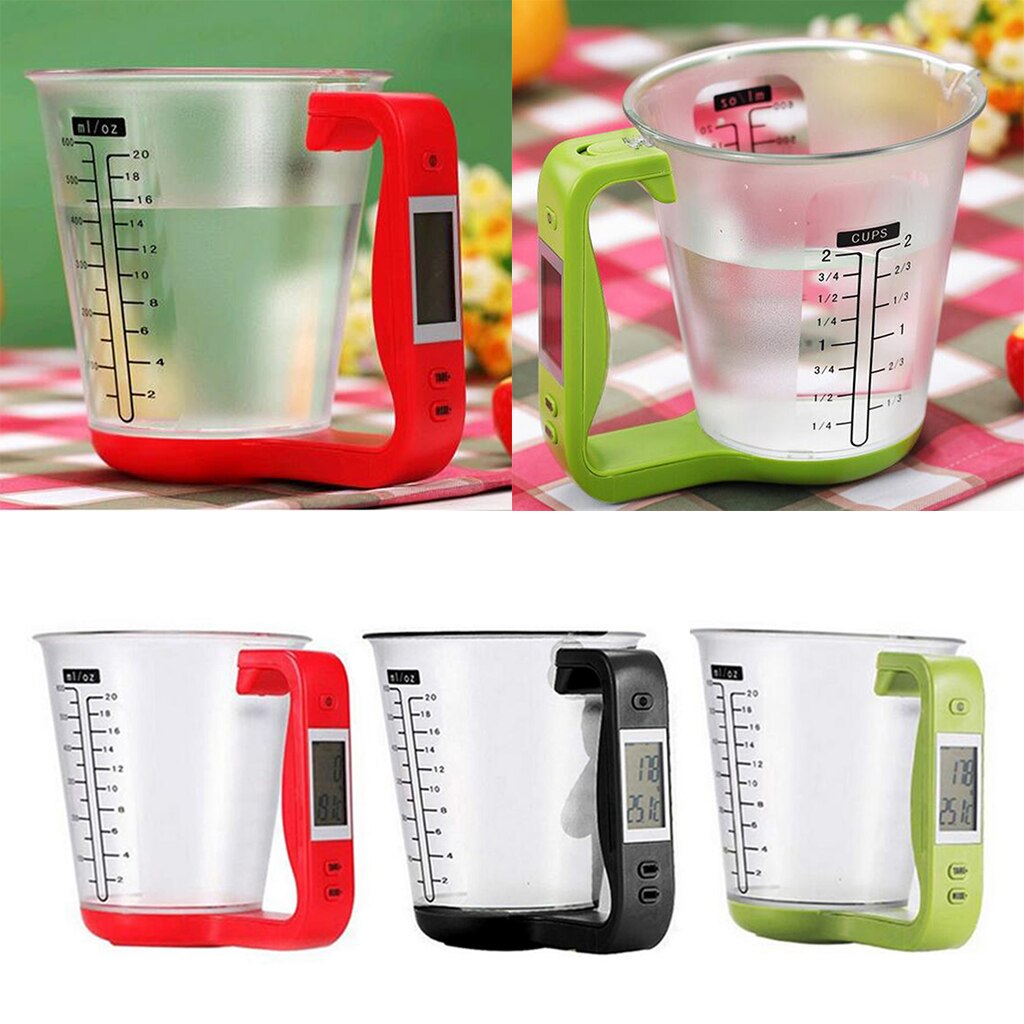 Measuring Cup Hostweigh Kitchen Scales Digital Beaker Libra