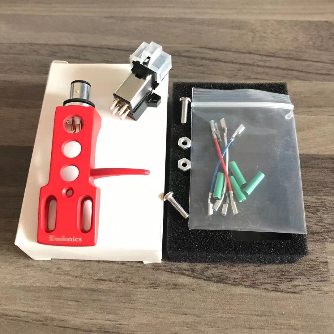 1SET RED COLOR OEM Phono Stylus Cartridge Unit Turntable Headshell CN5625 For Technics 1200 1210